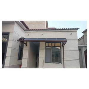 Prima Pergola de haute qualité Pergola en plastique <span class=keywords><strong>auvent</strong></span> de porte extérieure rétractable fabriqué en Chine - Product Image 3