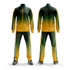 Ostriya Intl Custom Made Solid Color Men Lightweight Polyester/Cotton Heat-Transfer Printed Winter Casual Tracksuit Regular Fit - Product Image 1