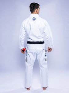 Uniforme de karaté blanc de haute qualité pour bébés et tout-petits, confortable, BJJ, Taekwondo, Jiu Jitsu, GIs, vêtements d'arts martiaux personnalisés, extensible - Product Image 4