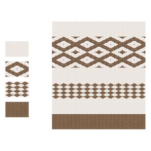 แบบชนบทกระเบื้องเคลือบด้วยเซรามิกสีน้ำตาลเข้มสี30x45cm - Product Image 3