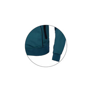 Vêtements de sport de style unisexe à logo personnalisé respirant de grande taille ensemble de survêtement de jogging à capuche de 2 pièces avec poche de marque - Product Image 4