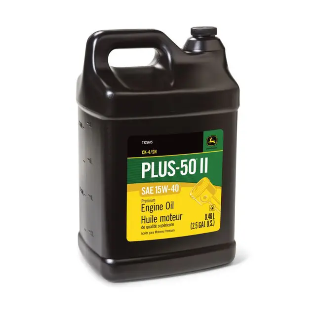 John Deere Motor Oil 15W40 Ck-4 2.5 Gallon