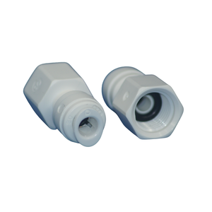White Plastic <b>Quick</b> <b>Connector</b> 1 In Female Adaptor for Water Filter Parts Household Use - Product Image 6