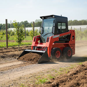 Прямая поставка с завода, небольшой фронтальный погрузчик для газона, китайский дешевый мини-фронтальный погрузчик с ковшом - Product Image 2