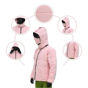 Blaze Fight Wear nouvelle version femmes doudoune bouffantes Standard Bomber veste tricoté dames manteaux d'hiver à capuche léger - Product Image 5