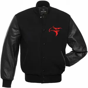 Özel yama logosu erkekler giymek kolej ceketi 2024 kolej ceketi kendi tasarım erkekler için kolej ceketi giymek