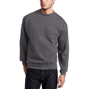 Sudadera Lisa de Algodón 100% de Marca Personalizada para Hombre, Sudadera Orgánica con Cuello Redondo para Invierno - Product Image 6