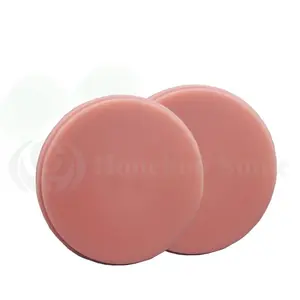 แผ่นดิสก์ <span class=keywords><strong>PMMA</strong></span> สีชมพูสำหรับทันตกรรมมีความยืดหยุ่น A1/A2/A3แล็บทันตกรรมมีขนาด98/95/Ag - Product Image 4