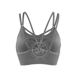 OEM dos nu culture soutien-gorge de sport haut produit tendance Yoga soutien-gorge pour femmes 2024 nouveauté haut à la mode femmes soutien-gorge avec Logo personnalisé - Product Image 3