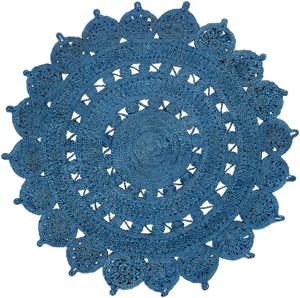 Alfombra de escalera trenzada tejida a mano de yute Natural 100% indio bohemio, Mantel Individual para sala de estar, alfombra decorativa de cáñamo, corredor - Product Image 3