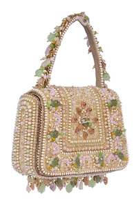 BUSCO BORDADO BOLSOS ÚNICOS MEJOR Estilo bohemio Bordado Trabajo Mano Embrague Monederos Bolsos Diseño elegante Forro al por mayor - Product Image 4