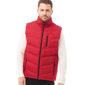 Veste d'hiver pour hommes personnalisée OEM tissu de toile léger de haute qualité conception sans manches à la mode avec support multi-poches - Product Image 3