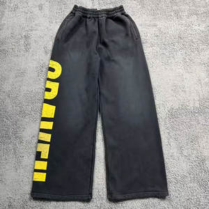 Personaliza tus propios pantalones deportivos con estampado Puff, tela suave de primera calidad, transpirable, estilo casual, pantalones jogger - Product Image 1