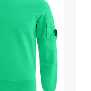 Usine en gros 100% coton pull sweats marque de mode col rond tricoté polaire Double ligne coupe ample grande taille - Product Image 6