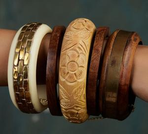 High Quality Design Wooden Resin <b>Bangle</b> for Womens From India Wooden Lucite <b>Bangle</b> <b>Sets</b> Vibrant Resin and Wooden <b>Bangles</b> - Product Image 4