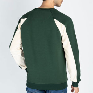 Sweat-shirt à épaules tombantes pour hommes Logo personnalisé Sweat-shirts épais et lourds en éponge française pour hommes - Product Image 2