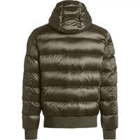 Veste bomber matelassée pour homme, printemps-hiver, tissu en toile épaisse, col montant, coupe-vent, style décontracté, personnalisable, vente en gros
