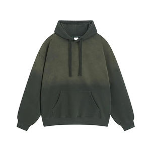 Hiver Style unisexe personnalisé poids lourd Full Sleeve drop shoulder Hoodies Autumn Pullover customized Color - Product Image 4