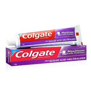 Colgate V34 Pasta de dientes con protección de cavidades a base de hierbas 100g Limón perfumado Limpieza profunda Pasta de dientes de carbón Cuidado dental Uso del cepillo de dientes - Product Image 4