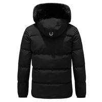 Chaqueta Acolchada Reversible a Cuadros para Hombre, Talla Grande, de Invierno, con Cierre de Cremallera, Impermeable, con Diseño a Rayas