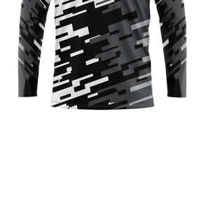 Chemises de pêche de bonne qualité de couleur différente 100% Polyester Spandex à manches longues Performance chemises de pêche de Sublimation respirantes - Product Image 4