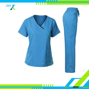 ชุดยูนิฟอร์มผ้ายืดสำหรับผู้หญิงชุดทางการแพทย์ผ้าทอเป็นมิตรต่อสิ่งแวดล้อมกางเกงพยาบาลแพทย์โรงพยาบาล - Product Image 6