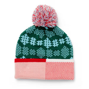 OME Service Knit Jacquard Beanie Cap Custom Color Comfortable <b>Warm</b> <b>Hats</b> for Adults Adult Jacquard Beanie Caps - Product Image 2