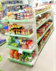 Présentoir de collations de gondole de supermarché avec espace de marque personnalisé pour un assemblage facile pour les points de vente au détail - Product Image 5