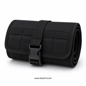 Rollo de Lona Resistente al Agua Reforzada con Nailon para Mantenimiento de Instrumentos de Campo, Bolsa Táctica con Cierre para Herramientas Mecánicas - Product Image 1
