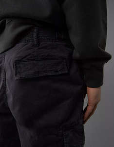 Shorts cargo décontractés pour hommes, respirants, à taille élastique, motif uni, denim, séchage rapide, entraînements, couleur unie, tendance - Product Image 6