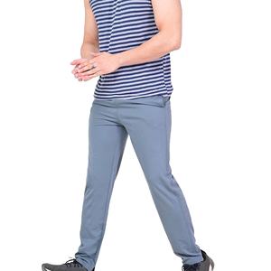 Pantalons de jogging en coton et élasthanne de qualité supérieure pour hommes, style streetwear, taille élastique, coupe décontractée, port quotidien, mode OEM ODM - Product Image 4