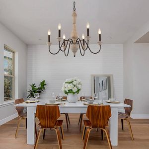 <b>Chandelier</b> Farmhouse Vintage Antique <b>Chandelier</b> Pendant <b>Light</b> Fixtures for <b>Kitchen</b> Island Dining Room Living Room - Product Image 2