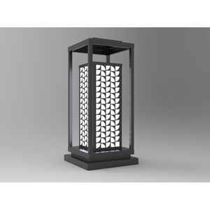 DNT.001.12 Lampe de jardin LED haut de gamme, lumière blanche chaude, lampe de paysage à énergie solaire, corps en aluminium, couleur 3000K pour les parcs à thème - Product Image 3