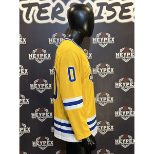 Maillot de hockey sur glace personnalisable à manches longues, séchage rapide, pour entraînement sportif, avec impression par sublimation du logo de l'équipe – Meilleur prix - Product Image 3