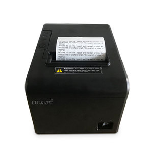 เครื่องพิมพ์ใบเสร็จแบบใช้ความร้อนขนาด 80 มม. พร้อมเครื่องตัดอัตโนมัติ เครื่องพิมพ์ POS สำหรับ IOS ความละเอียด 203dpi อินเทอร์เฟซ LAN รองรับกระดาษความร้อน - Product Image 2