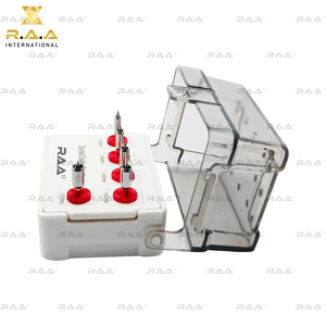 R.A.A.INTERNATIONAL Implant Rotary Center Tissue <b>Punch</b> 5-Piece <b>Set</b> with Plastic Holder Model RAA-138 CE Certified Class I - Product Image 3