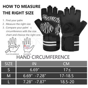 Gants de gymnastique demi-doigt Pro haltérophilie entraînement sport Gel Pad entraînement protecteur gants de Fitness - Product Image 6