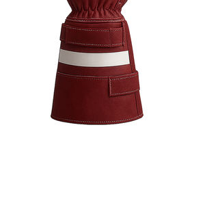 Gants de sécurité en cuir Gants de lutte contre l'incendie de sécurité industrielle en cuir robuste de différentes tailles et gants de sécurité de couleur unie - Product Image 6