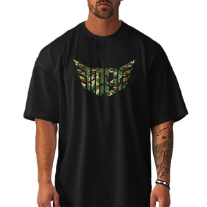 <b>Men</b> Oversized T-<b>Shirt</b> Streetwear Loose Fit Casual Cotton Tee Summer Hip Hop Baggy Short Sleeve Top Fashion Wholesale Custom Logo - Product Image 4