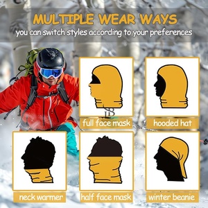 Masque de cagoule léger de marque personnalisée coupe-vent pour adultes sport pêche ski cyclisme randonnée Service OEM/ODM - Product Image 6