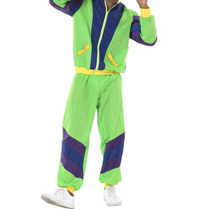 Nuevo conjunto cortavientos de verano impermeable de poliéster Unisex personalizado, ropa de calle Vintage para hombres y mujeres, venta al por mayor - Product Image 3