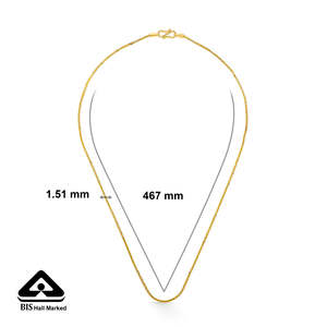 Pulsera de Cadena Fina Dorada Unisex Harmony Alliance - Product Image 5