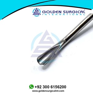 Élévateur dentaire à lame large, spatule, proximateur radiculaire, PDL, instruments en acier inoxydable poli, ELV-014 - Product Image 3