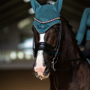 Super qualité personnalisé cheval mouche voile respirant oreille Bonnet en gros conception confortable fabriqué au Pakistan parfait pour l'équitation - Product Image 5