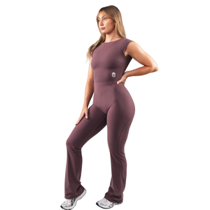 Body de Mujer con Espalda Descubierta, Mono Ajustado sin Mangas, Elástico, para Yoga, Gimnasio, Ejercicio, Ropa Deportiva de Moda - Product Image 4