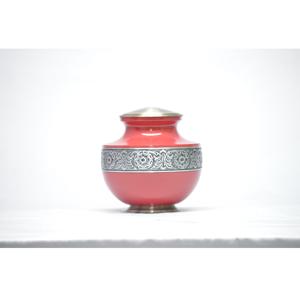 Urna Funeraria de Metal Pulido de Lujo en Oferta, Elegante Urna Conmemorativa para Ceremonias Funerarias y Exhibición en el Hogar, Disponible al Mejor Precio - Product Image 4