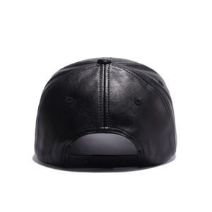 Casquettes de baseball personnalisées en cuir PU Casquettes de sport en gros Conception personnalisée Chapeaux de camionneur Casquette en cuir de fête décontractée - Product Image 3