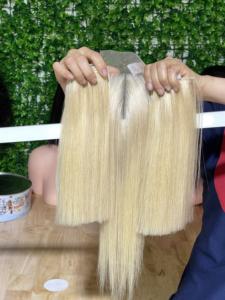 Extensiones de pelo natural virgen sin procesar, tejido de pelo humano liso, negro, natural, trama genius, venta al por mayor de VietNameses - Product Image 5