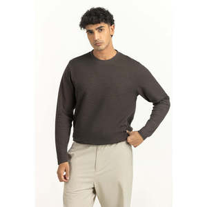 Camisetas de Corte Regular para Hombre, Tallas Grandes, Estampado Sólido, Tejido de Punto, 260 GSM, Etiqueta Personalizada, Número de Modelo MN-TS-WS25-042 - Product Image 4