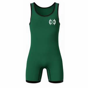 ชุดนักมวยปล้ำเยาวชนแบบมืออาชีพ Namissm Interprize ผ้าโพลีเอสเตอร์ระบายอากาศ + สแปนเด็กซ์ แบบไม่มีสายรัด ปิดด้วยกระดุมแบบสแนป สามารถสั่งทำได้ - Product Image 2